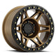 Method Mr106 Beadlock 17x9 -44mm Offset 8x6.5 130.81mm CB Method Bronze w/BH-H36125 Wheel - Mammoth Racing -