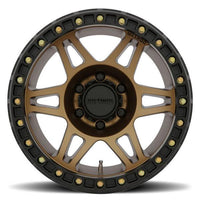 Method Mr106 Beadlock 17x9 -44mm Offset 8x6.5 130.81mm CB Method Bronze w/BH-H36125 Wheel - Mammoth Racing -