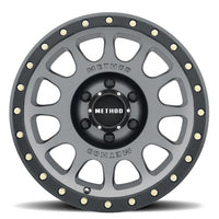 Method Mr305 NV 18x9 +25mm Offset 5x150 116.5mm CB Gloss/Matte Black Street Loc Wheel - Mammoth Racing -