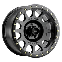 Method Mr305 NV 18x9 18mm Offset 6x5.5 108mm CB Double Black Wheel - Mammoth Racing -