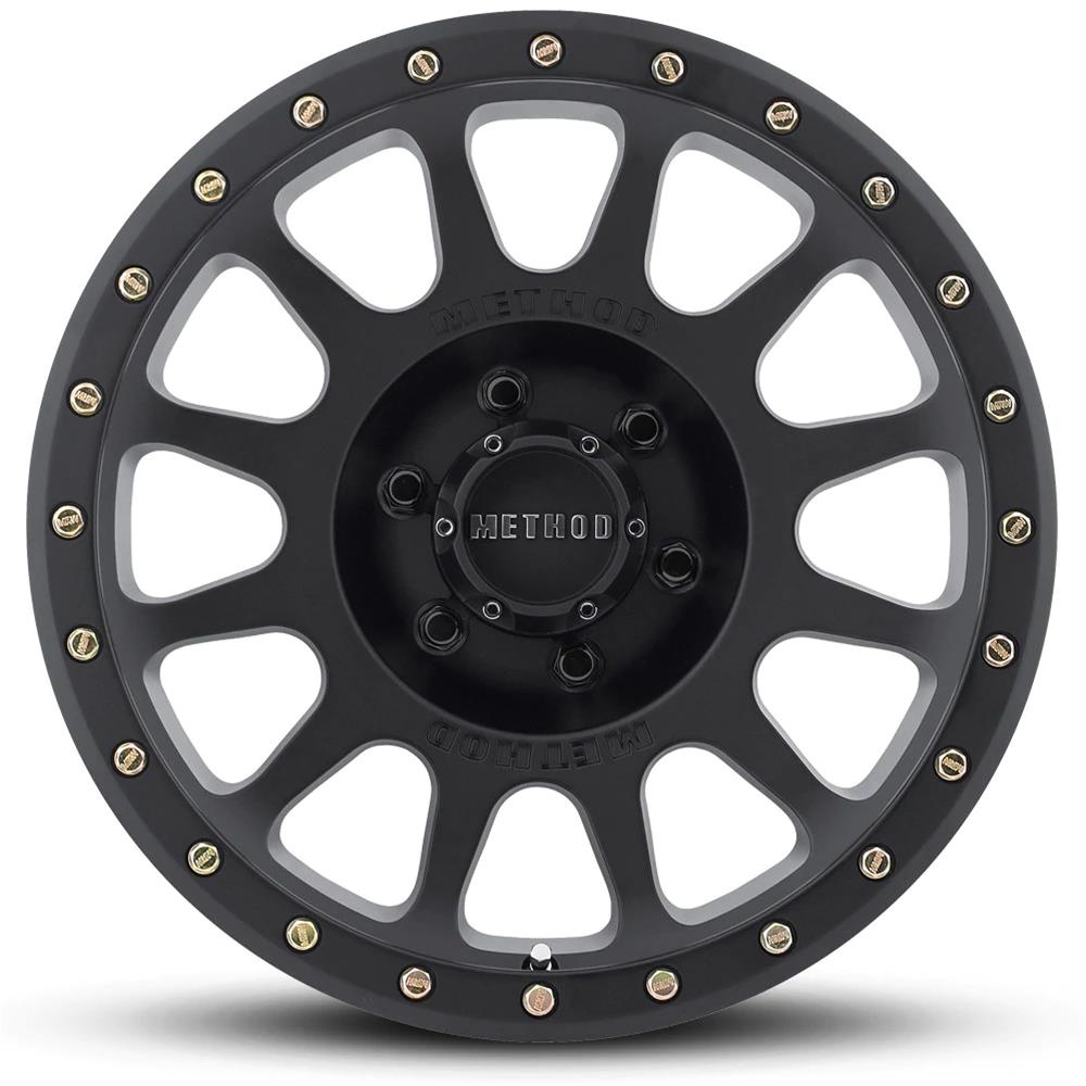 Method Wheels Mr305 NV 17x8.5 /+25mm Offset / 6x120 / 83mm CB Matte Black Wheel - Mammoth Racing -