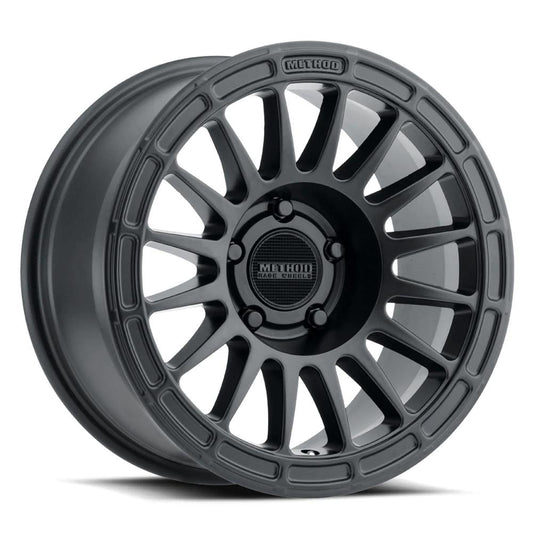 Method Mr314 17x7.5 +30mm Offset 5x4.5 73mm CB Matte Black Wheel - Mammoth Racing -