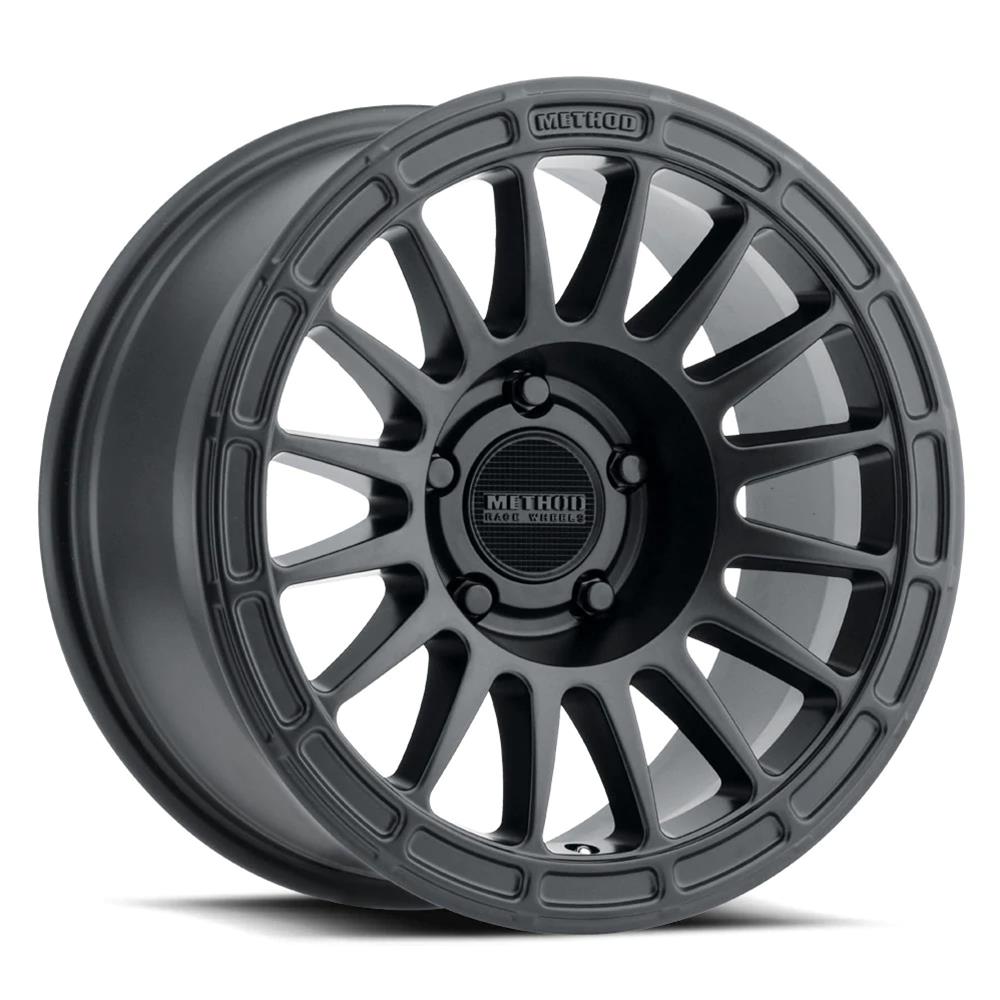 Method Mr314 17x7.5 +30mm Offset 5x110 65.1mm CB Matte Black Wheel - Mammoth Racing -