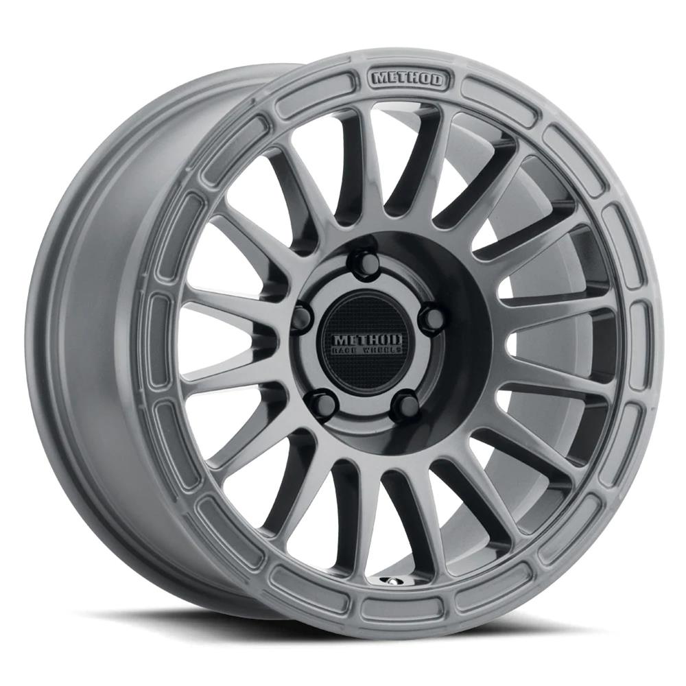 Method Mr314 17x7.5 +30mm Offset 5x4.5 73mm CB Gloss Titanium Wheel - Mammoth Racing -