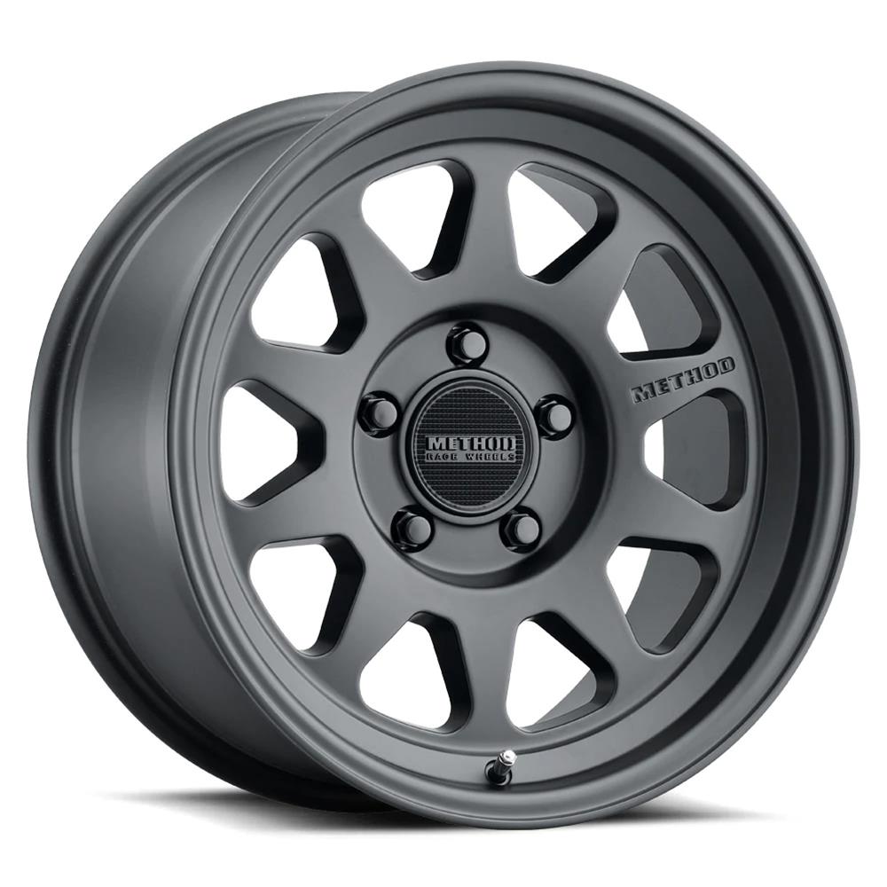 Method Mr316 17x8.0 25mm Offset 5x5 71.5mm CB Matte Black Wheel - Mammoth Racing -
