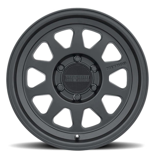 Method Mr316 17x8 25mm Offset 6x5.5 5.44bs 106.25 Matte Black Wheel