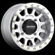 Method Mr401-r UTV Beadlock 15x5 4.25+0.75/+40mm Offset 5x4.5 72mm CB Raw Machined w/BH-H24155 Wheel - Mammoth Racing -