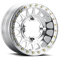 Method Mr413 UTV Beadlock 15x10 0mm Offset 4x136 96mm CB Polished Wheel - Mammoth Racing -