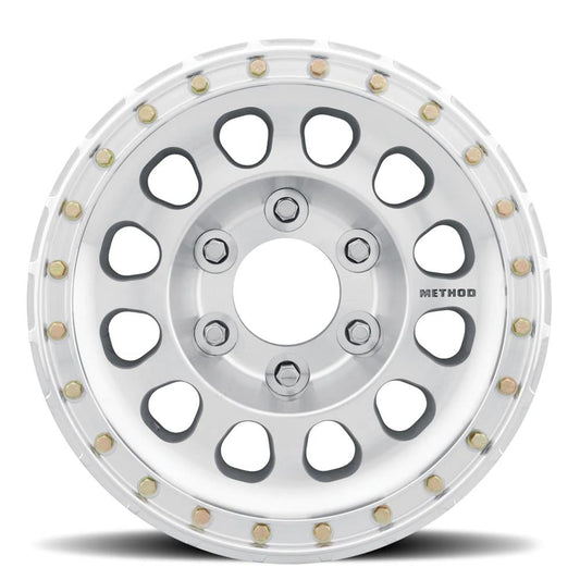 Method Mr103 Beadlock 17x9 -12mm Offset 8x170 130.81mm CB Raw Machined w/BH-H24125 Wheel
