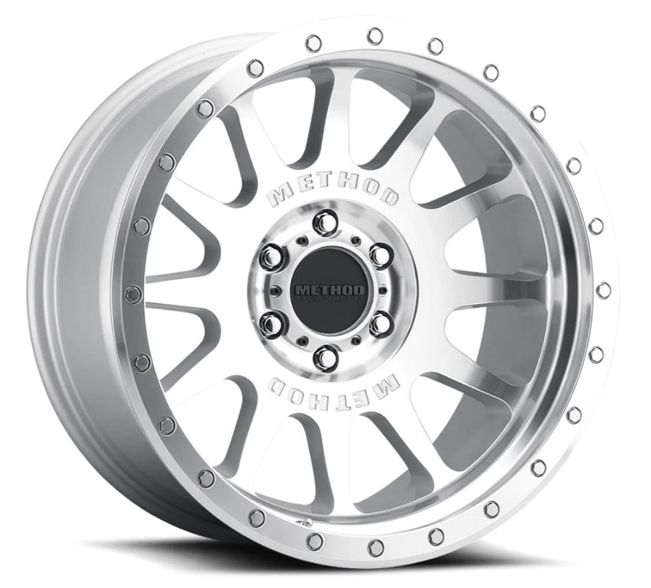 Method Mr605 NV 20x10 -24mm Offset 6x135 87mm CB Machined/Clear Coat Wheel - Mammoth Racing -