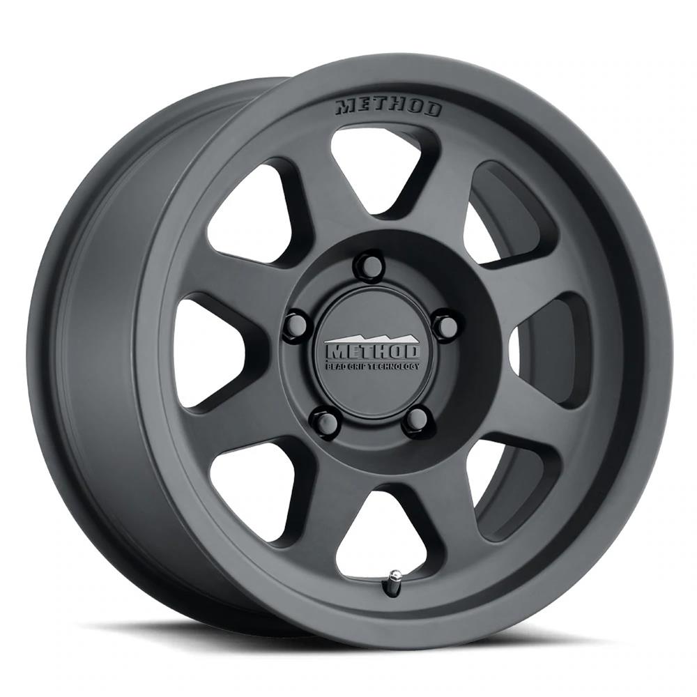 Method Mr701 16x6.5 90mm Offset 6x180 138.9mm CB Matte Black Wheel - Mammoth Racing -