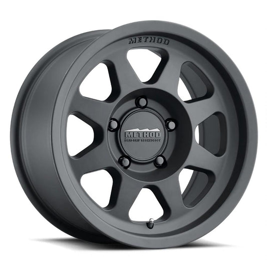 Method Mr701 16x6.5 90mm Offset 6x180 138.9mm CB Matte Black Wheel - Mammoth Racing -