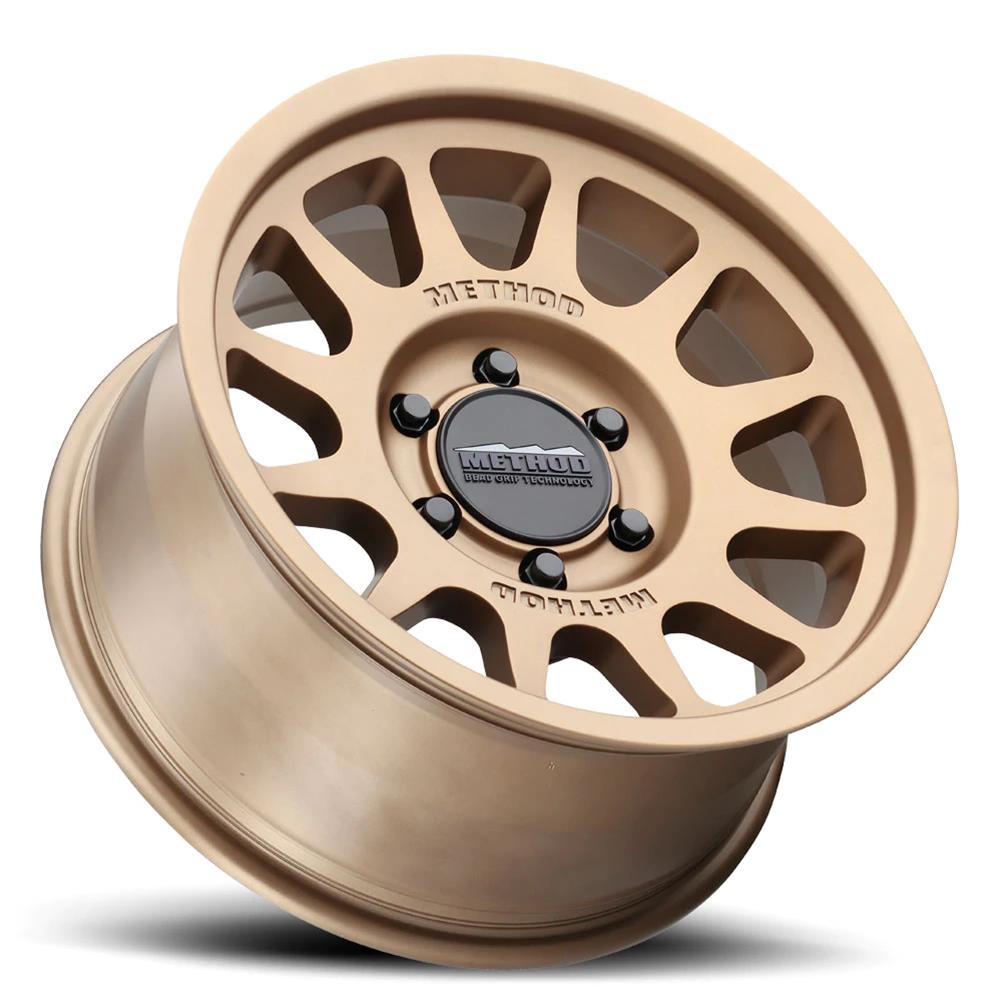Method Mr703 16x6 68mm Offset 5x130 78.10mm CB Method Bronze Wheel - Mammoth Racing -