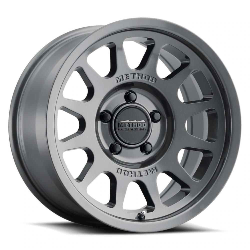 Method Mr703 Bead Grip 17x8.5 / 6x5.5 / +35mm Offset / 106.25mm Centerbore - Gloss Titanium Wheel - Mammoth Racing -