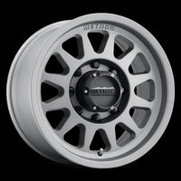 Method Mr704 HD 17x9 18mm Offset 8x6.5 130.81mm CB Titanium Wheel - Mammoth Racing -