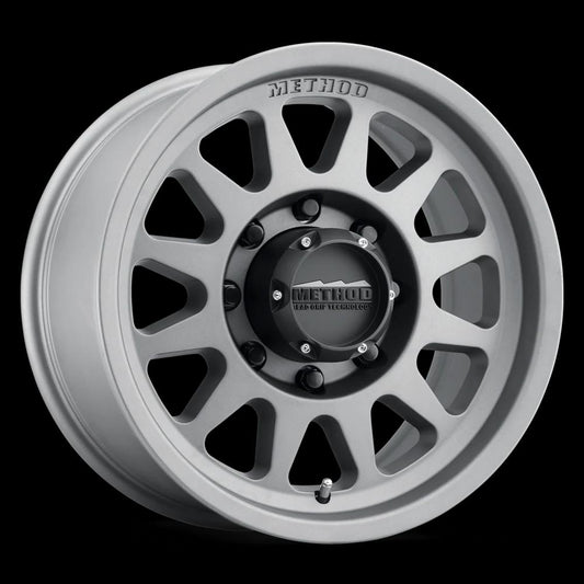 Method Mr704 HD 17x9 18mm Offset 8x170 130.81mm CB Titanium Wheel - Mammoth Racing -