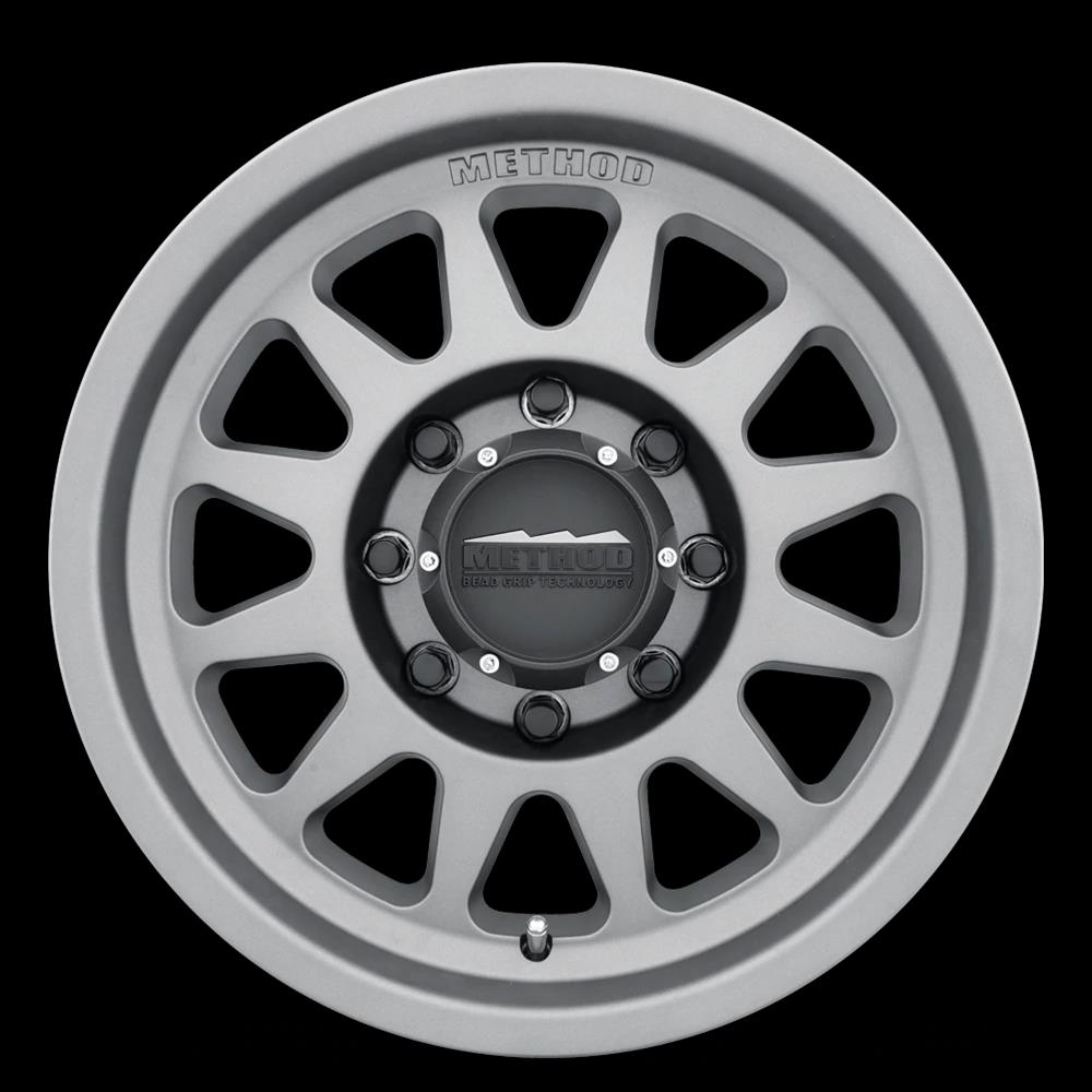 Method Mr704 HD 17x9 18mm Offset 8x170 130.81mm CB Titanium Wheel - Mammoth Racing -