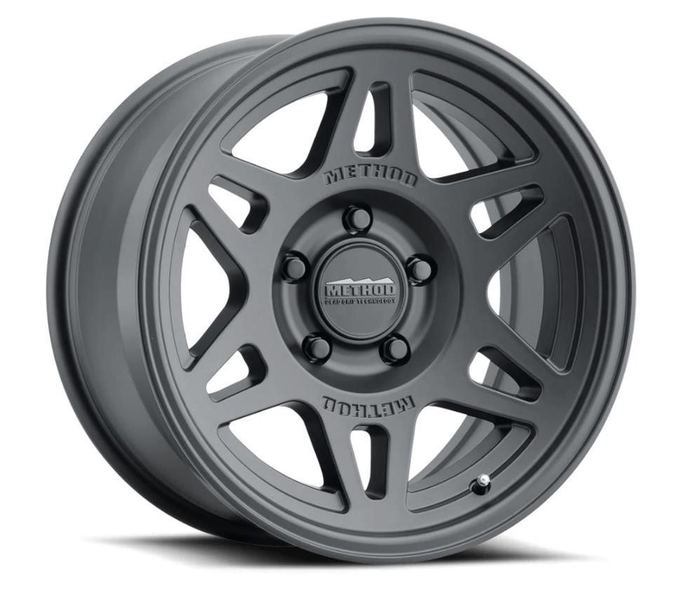 Method Mr706 Bead Grip 17x8.5 35mm Offset 6x5.5 5.5mm Matte Black Wheel - Mammoth Racing -