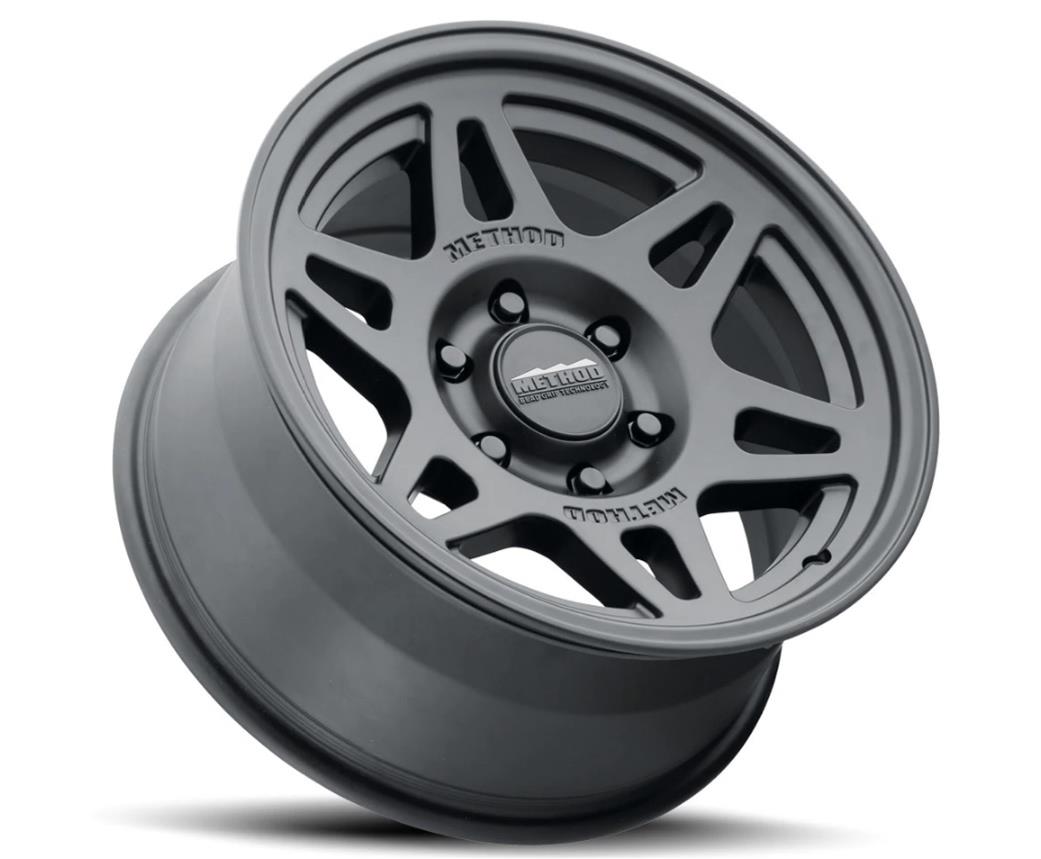 Method Mr706 Bead Grip 17x8.5 25mm Offset 5x5 5mm Matte Black Wheel - Mammoth Racing -
