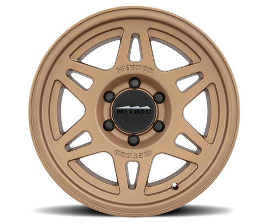 Method Mr706 Bead Grip 17x7.5 50mm Offset 5x130 130mm Method Bronze Wheel