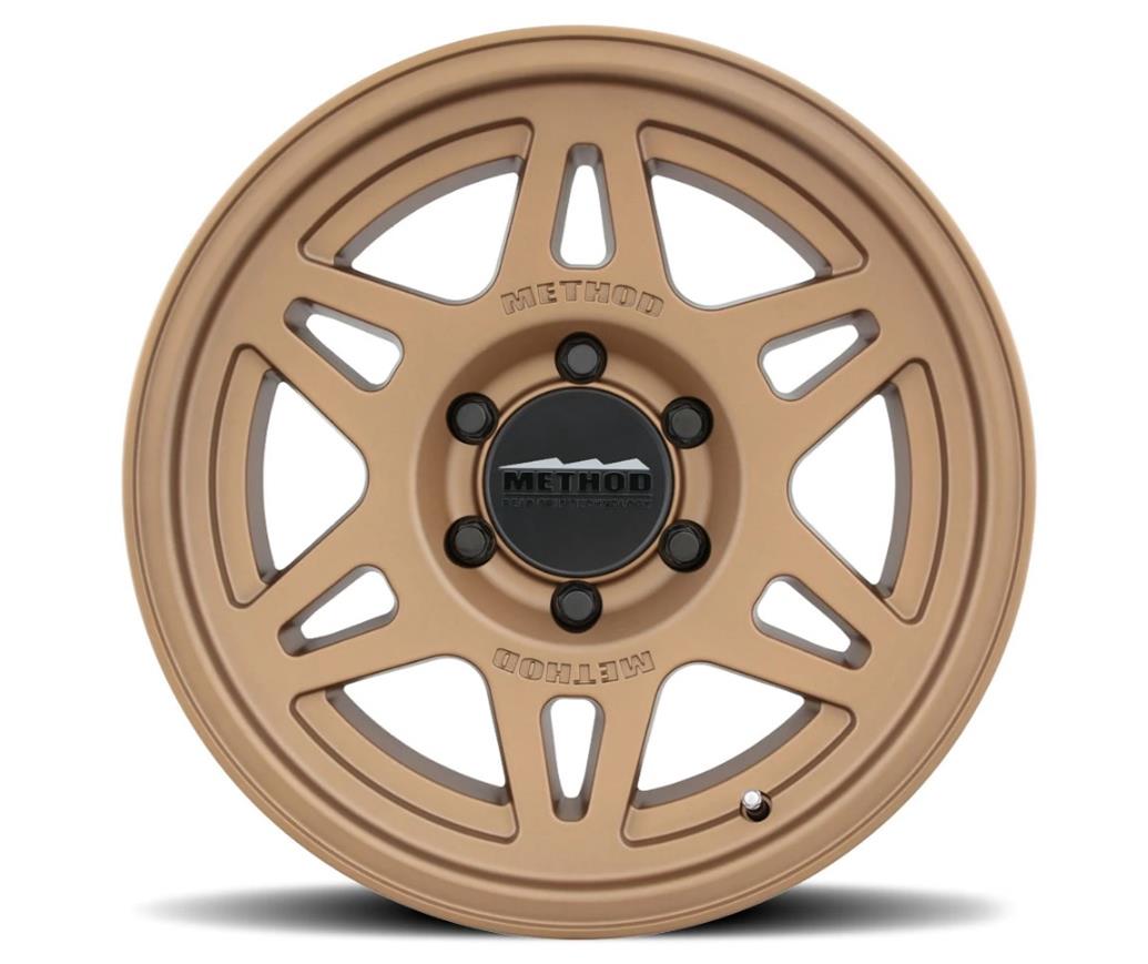 Method Mr706 Bead Grip 17x8.5 0mm Offset 5x5 5mm Method Bronze Wheel - Mammoth Racing -