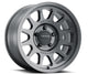 Method Mr703 17x9 / -12mm Offset / 130.81mm Bore / 8x6.5 BP / 4.8in BS - Gloss Titanium Wheel - Mammoth Racing -