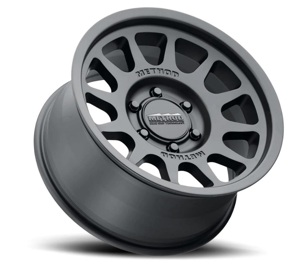 Method Mr703 17x9 / -12mm Offset / 130.81mm Bore / 8x6.5 BP / 4.8in BS - Matte Black Wheel - Mammoth Racing -