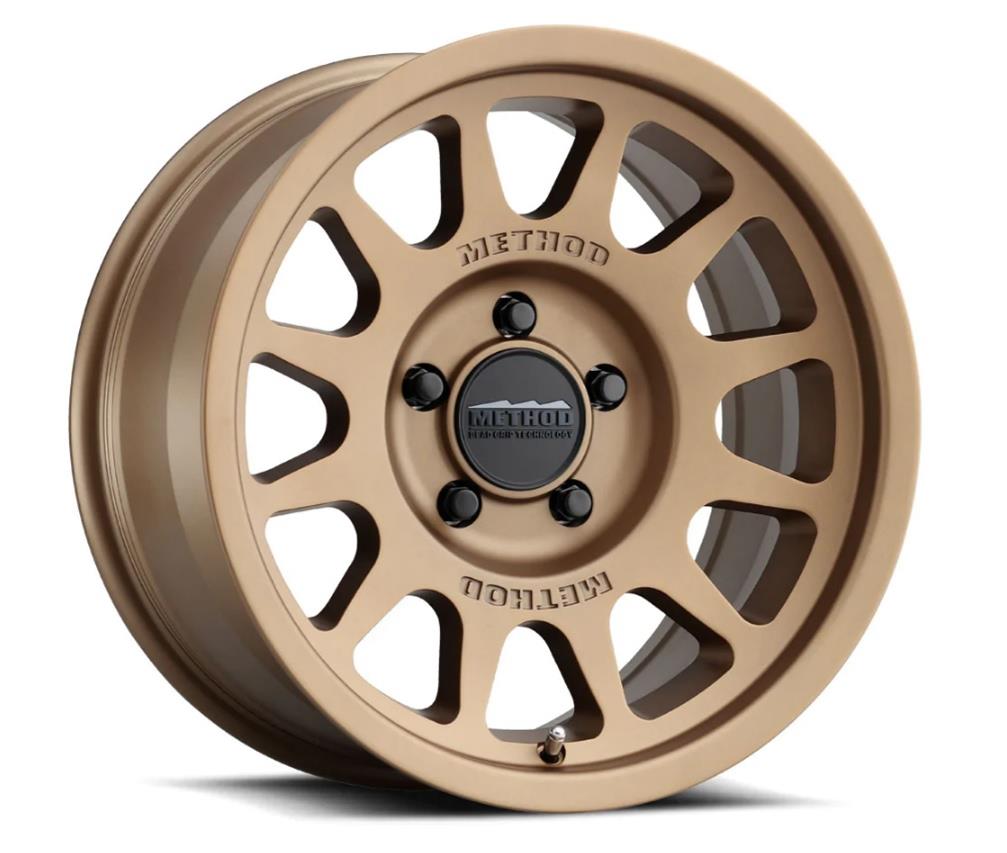 Method Mr703 17x9 / -12mm Offset / 106.25mm Bore / 6x5.5 BP / 4.8in BS - Method Bronze Wheel - Mammoth Racing -