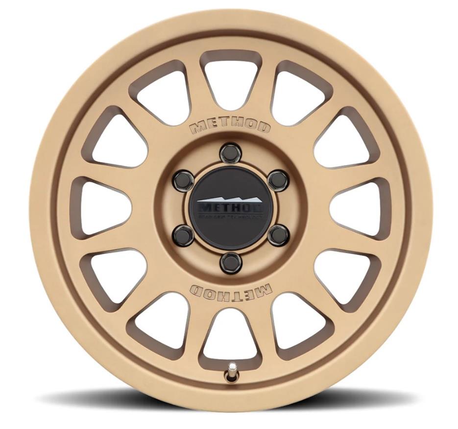 Method Mr703 17x9 / -12mm Offset / 71.5mm Bore / 5x5 BP / 4.8in BS - Method Bronze Wheel - Mammoth Racing -