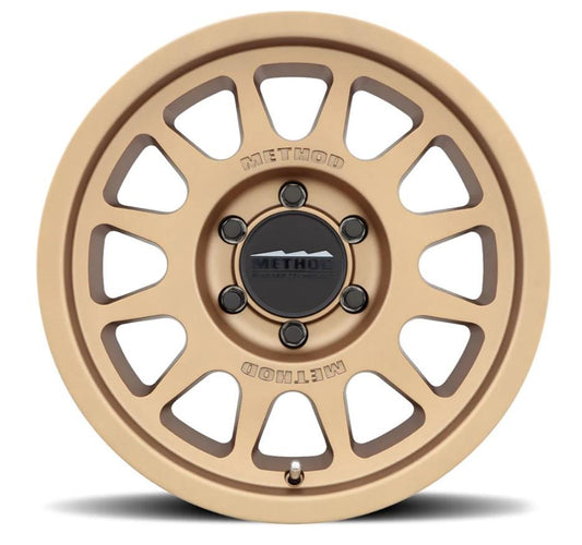 Method Mr703 17x9 / -12mm Offset / 108mm Bore / 5x5.5 BP / 4.8in BS - Method Bronze Wheel