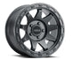 Method Mr317 17x9 -12mm Offset 8x6.5 130.81mm CB Matte Black Wheel - Mammoth Racing -