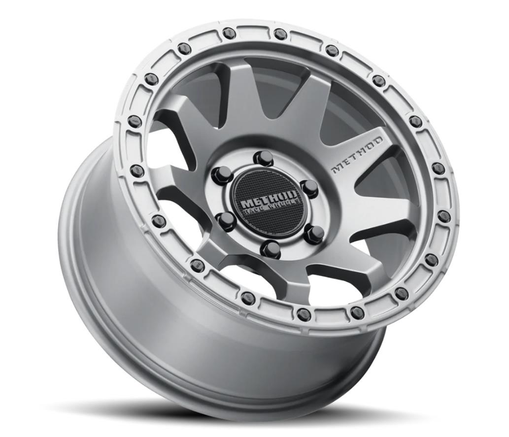 Method Mr317 17x9 -12mm Offset 5x5.5 108.00mm CB Titanium Wheel - Mammoth Racing -