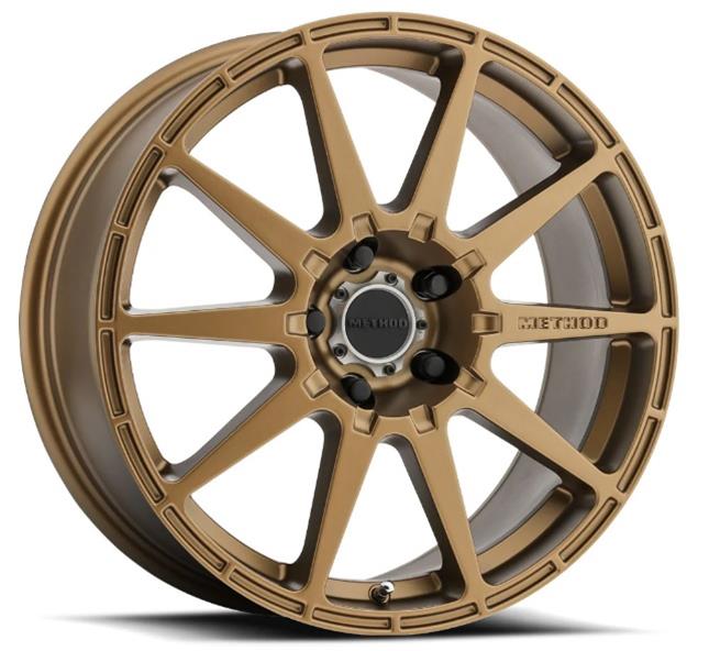 Method Mr501 Rally 17x8 +42mm Offset 5x4.5 67.1mm CB Method Bronze Wheel - Mammoth Racing -