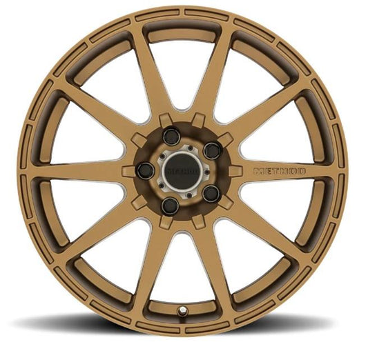 Method Mr501 Rally 17x8 +42mm Offset 5x4.5 67.1mm CB Method Bronze Wheel