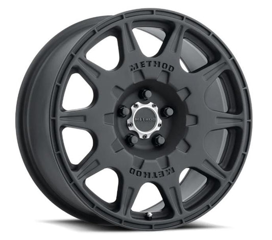 Method Mr502 Rally 17x8 +38mm Offset 5x4.5 67.1mm CB Matte Black Wheel - Mammoth Racing -
