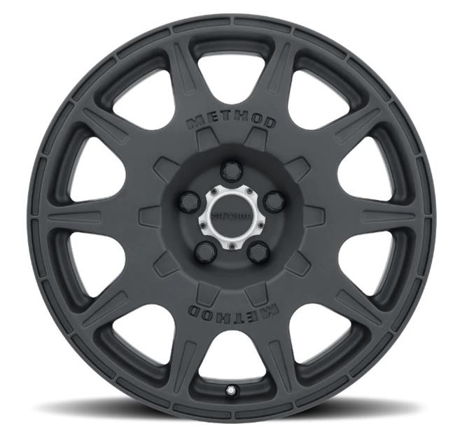 Method Mr502 Rally 18x8 +38mm Offset 5x4.5 67.1mm CB Matte Black Wheel - Mammoth Racing -