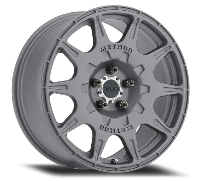 Method Mr502 Rally 17x8 +38mm Offset 5x100 67.1mm CB Titanium Wheel - Mammoth Racing -