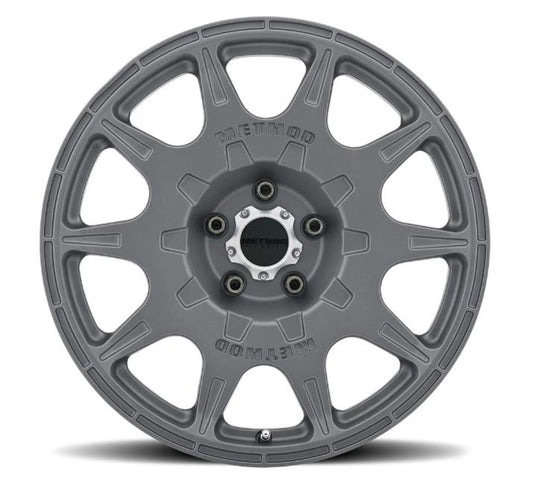 Method Mr502 Rally 17x8 +38mm Offset 5x4.5 67.1mm CB Titanium Wheel