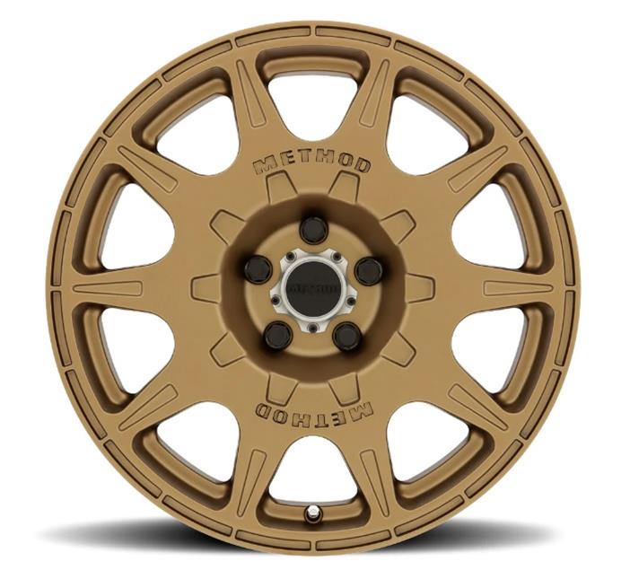 Method Mr502 Rally 17x8 +38mm Offset 5x100 67.1mm CB Method Bronze Wheel - Mammoth Racing -