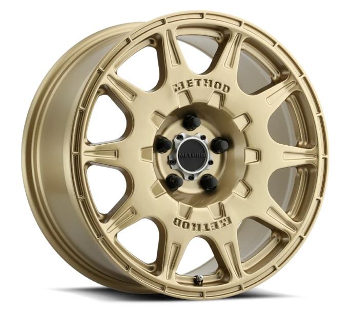 Method Mr502 Rally 17x8 +38mm Offset 5x4.5 67.1mm CB Gold Wheel - Mammoth Racing -