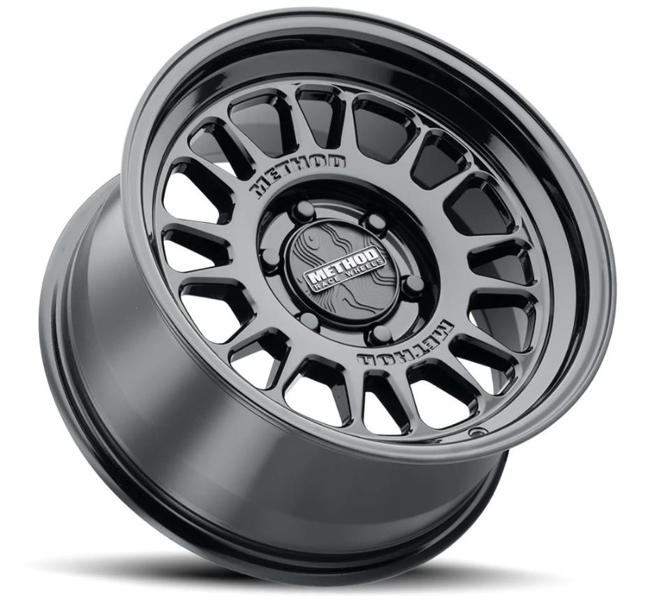 Method Mr318 17x8.5 0mm Offset 6x135 87mm CB - Gloss Black Wheel - Mammoth Racing -