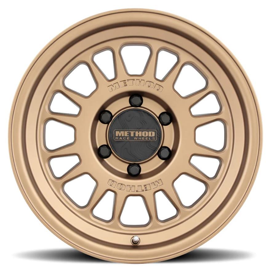 Method Mr318 18x9 +18mm Offset 8x6.5 130.81mm CB Method Bronze - Mammoth Racing -