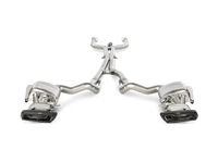 Akrapovic 15-17 AMG C63 Estate Evolution Line Cat Back (Titanium) w/ Carbon Tips (Req. Link Pipe) - My Store