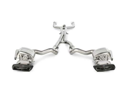 Akrapovic 15-17 AMG C63 Estate Evolution Line Cat Back (Titanium) w/ Carbon Tips (Req. Link Pipe) - My Store