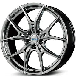 Gram Lights 57fxz Overseas 19x9.5 +20 5-114.3 Matte Graphite w/Machining Wheel - GT3 Racing
