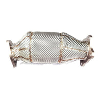 Single OEM Stainless Exhaust Downpipe for A4 A5 Q5 B9.5 2.0T
