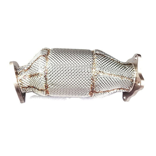 Single OEM Stainless Exhaust Downpipe for A4 A5 Q5 B9.5 2.0T