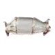 Single OEM Stainless Exhaust Downpipe for A4 A5 Q5 B9.5 2.0T