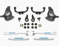Fabtech 11-19 GM C/k2500hd/3500hd 4in Ultimate System w/Uniball UCA & Stealth Shocks - Mammoth Racing -