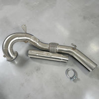 FWD Audi 8Y A3 Race Downpipe & VW MK8 GTI Race Downpipe - Palenon Performance